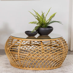 Dahlia Brown Coffee Table - MyWaynesHome #
