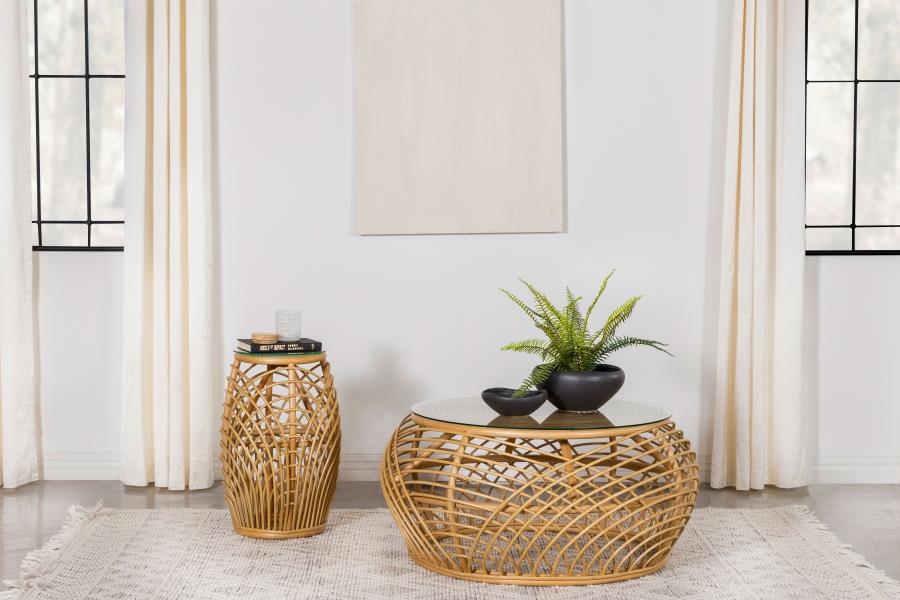 Dahlia Brown Coffee Table - MyWaynesHome #
