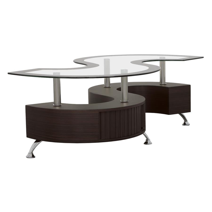 Buckley Brown Coffee Table - MyWaynesHome #