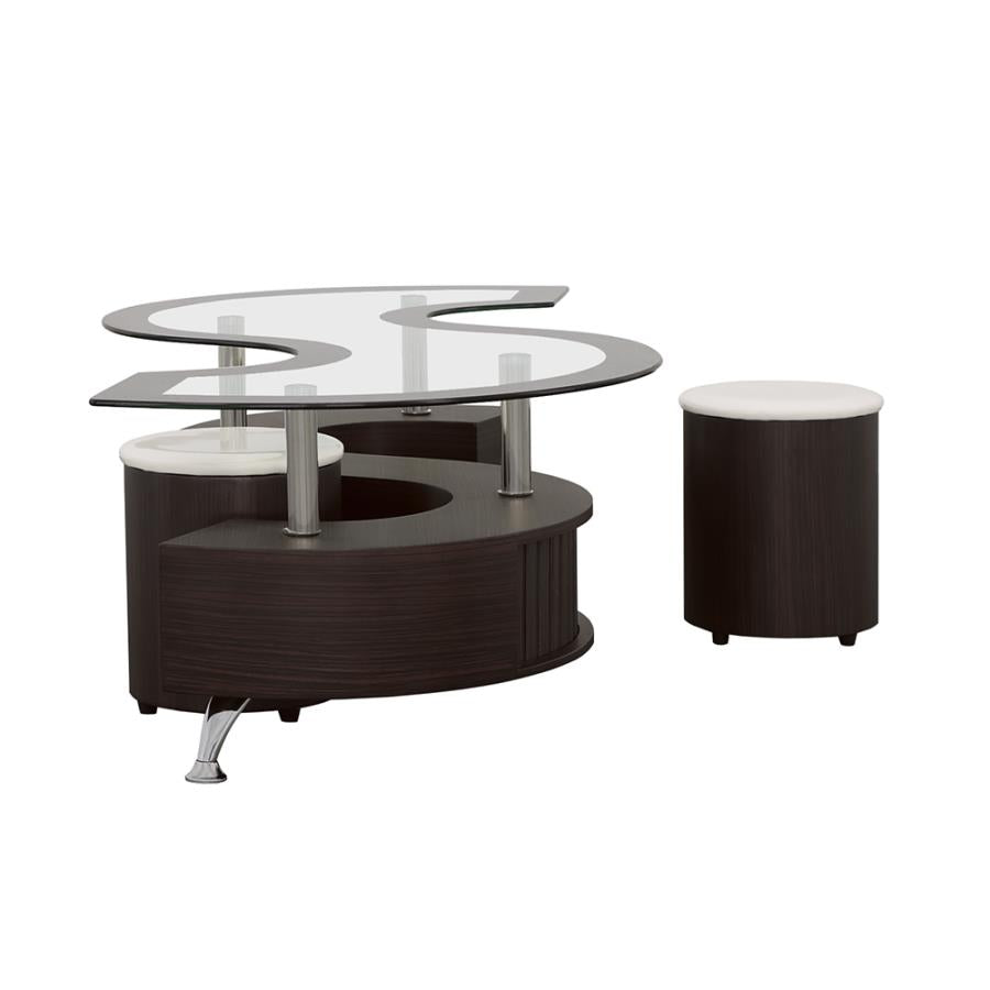 Buckley Brown Coffee Table - MyWaynesHome #