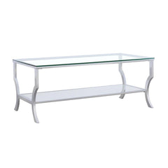 Saide Silver Coffee Table - MyWaynesHome #