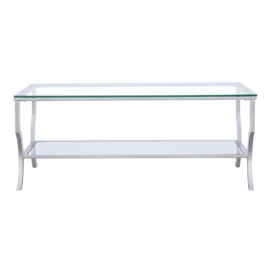 Saide Silver Coffee Table - MyWaynesHome #