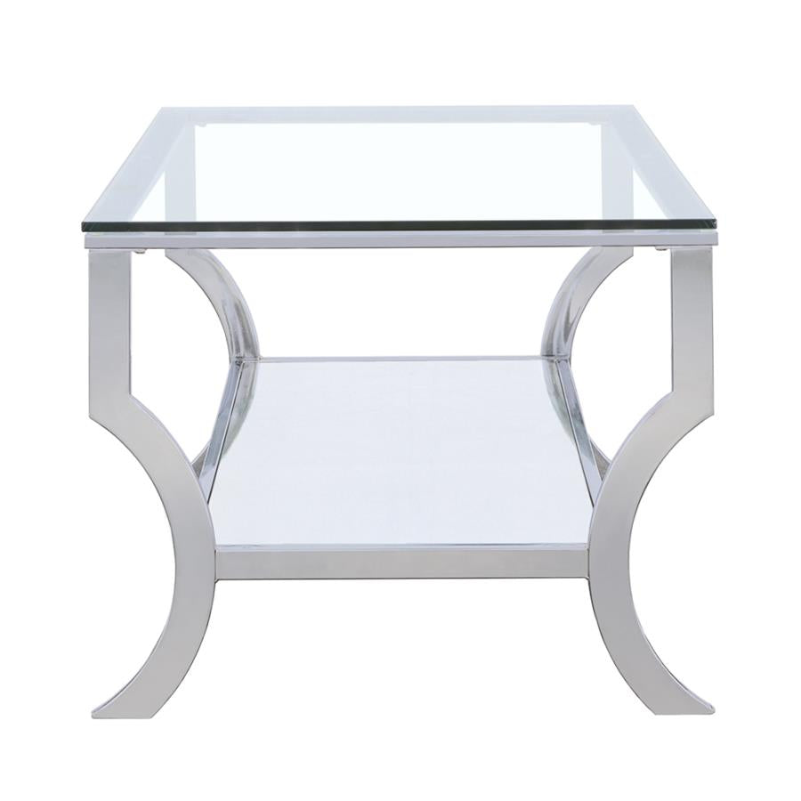 Saide Silver Coffee Table - MyWaynesHome #