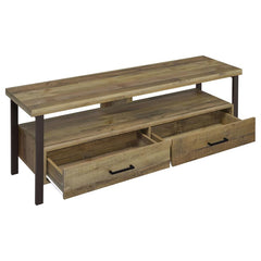 Ruston Brown 59" Tv Stand - MyWaynesHome #