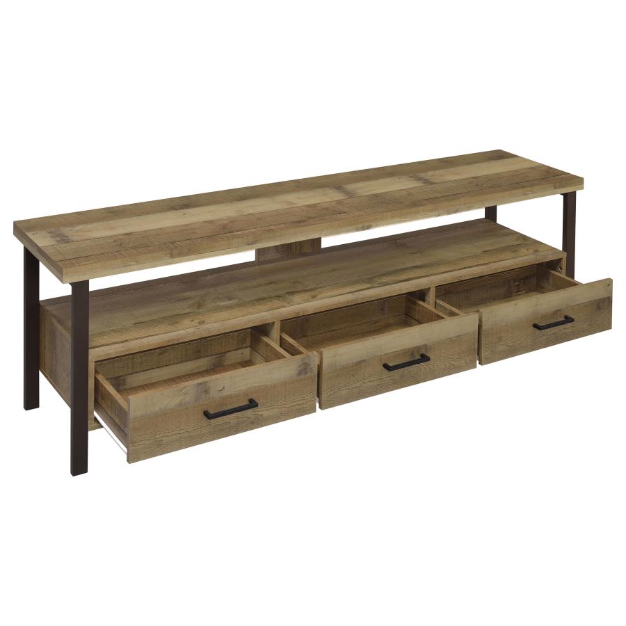 Ruston Brown 71" Tv Stand - MyWaynesHome #