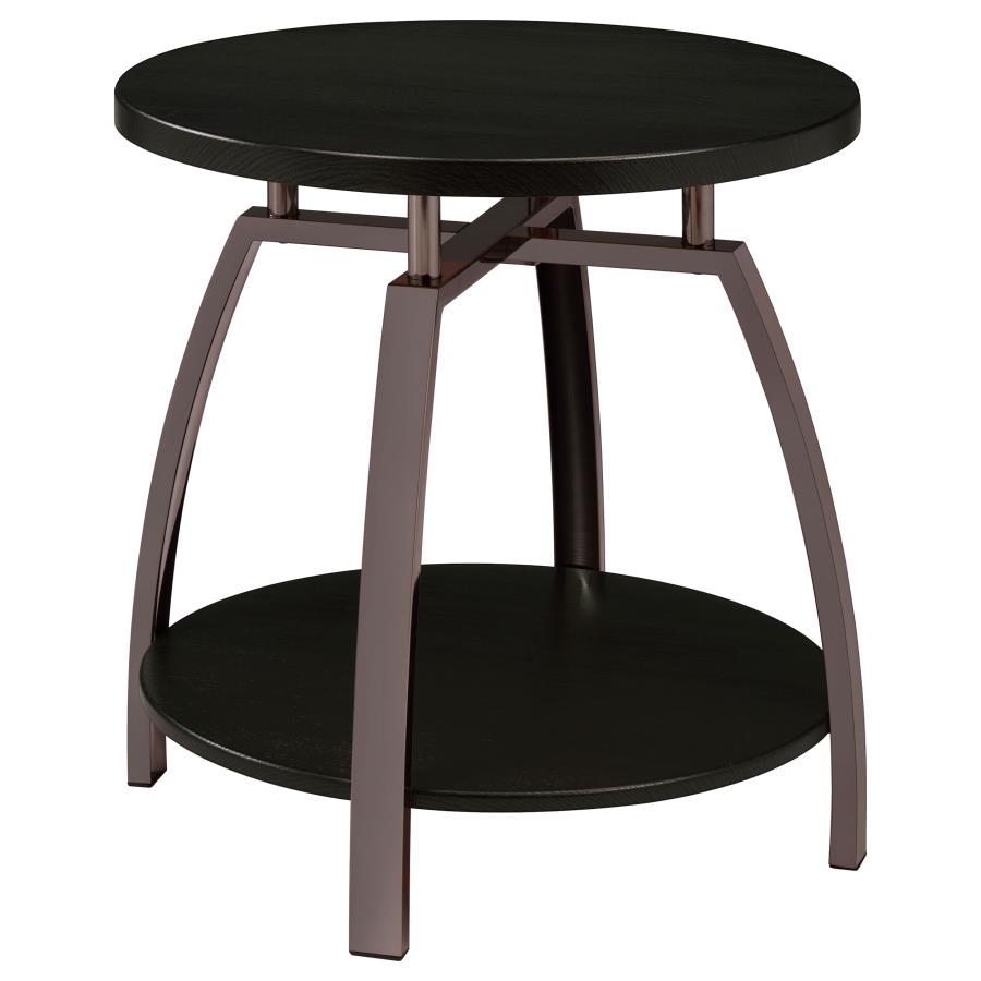 Dacre Black End Table - MyWaynesHome #