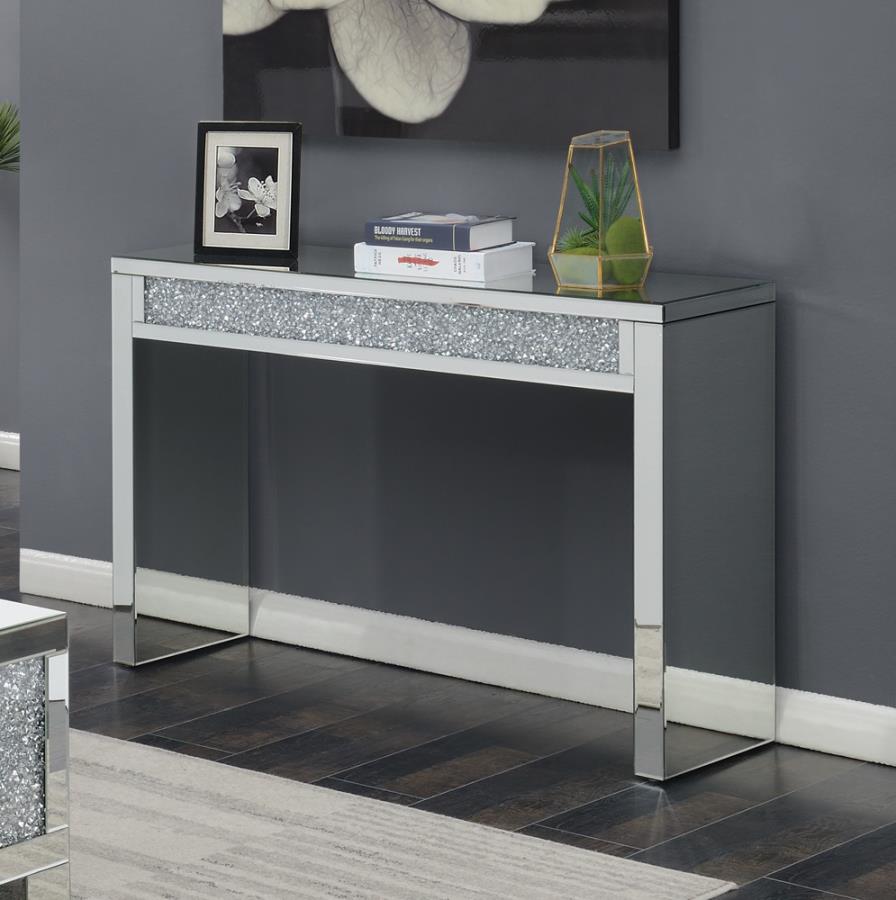 Gillian Silver Sofa Table - MyWaynesHome #