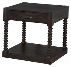 Meredith Brown End Table - MyWaynesHome #