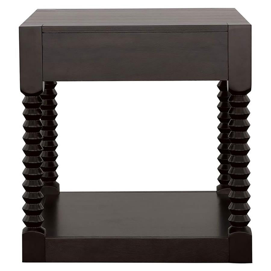 Meredith Brown End Table - MyWaynesHome #