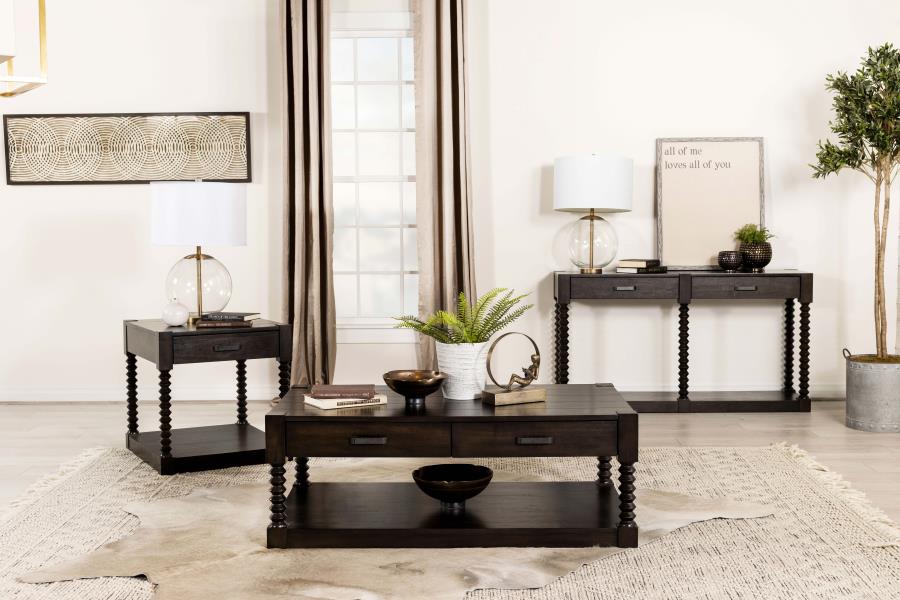 Meredith Brown End Table - MyWaynesHome #