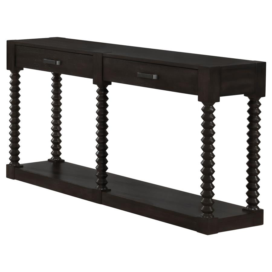 Meredith Brown Sofa Table - MyWaynesHome #