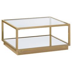 Renee Gold 2 Pc Coffee Table Set - MyWaynesHome #