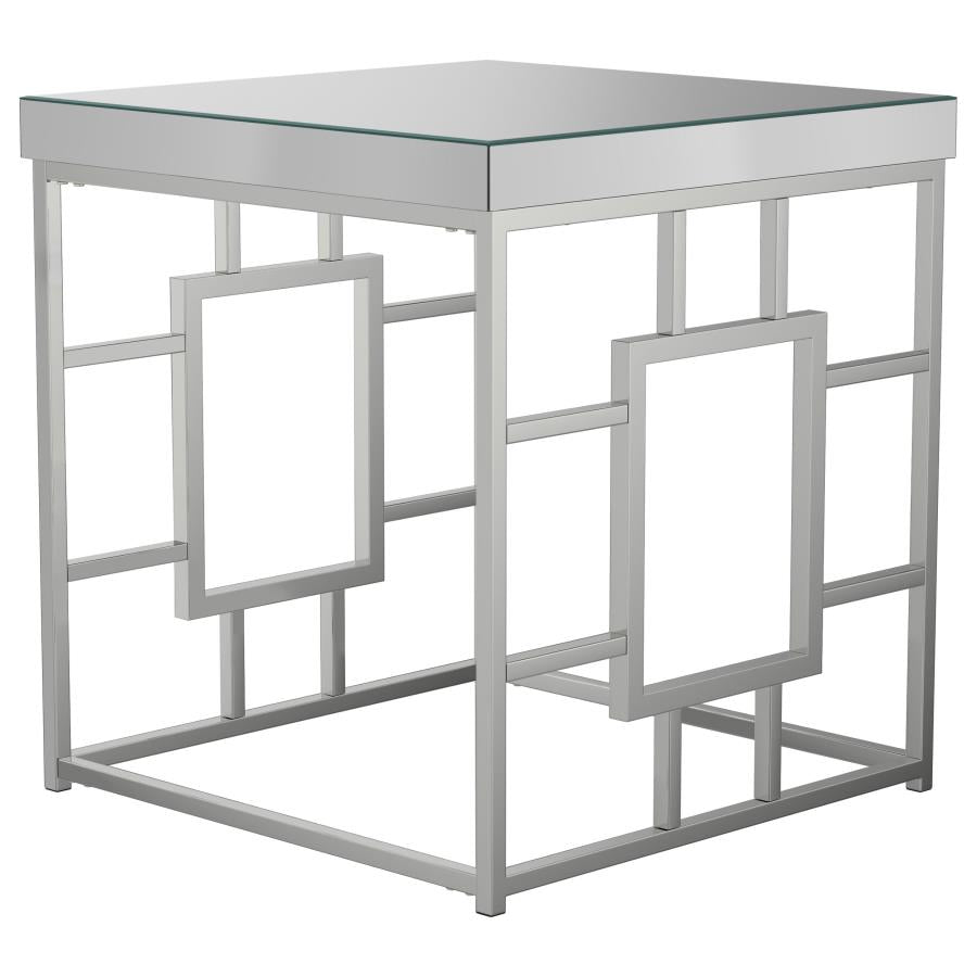 Dafina Silver End Table - MyWaynesHome #