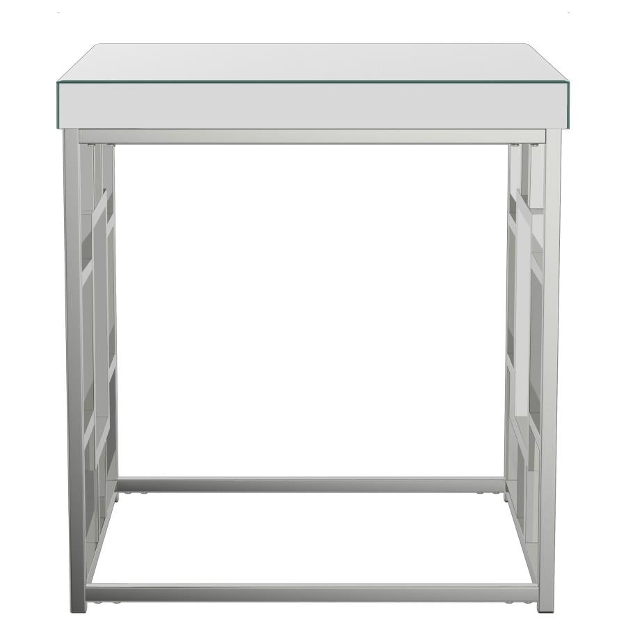 Dafina Silver End Table - MyWaynesHome #