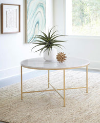 Ellison White Coffee Table - MyWaynesHome #