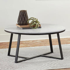 Hugo White Coffee Table - MyWaynesHome #