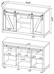 Brockton Grey 48" Tv Stand - MyWaynesHome #