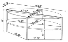 Cadee White Coffee Table - MyWaynesHome #