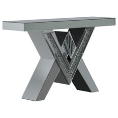 Taffeta Silver Sofa Table - MyWaynesHome #