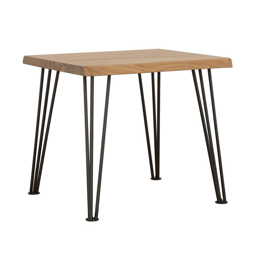 Zander Brown End Table - MyWaynesHome #