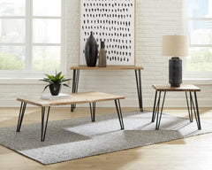 Zander Brown Coffee Table - MyWaynesHome #