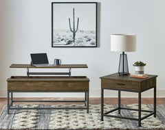 Byers Brown Lift Top Coffee Table - MyWaynesHome #