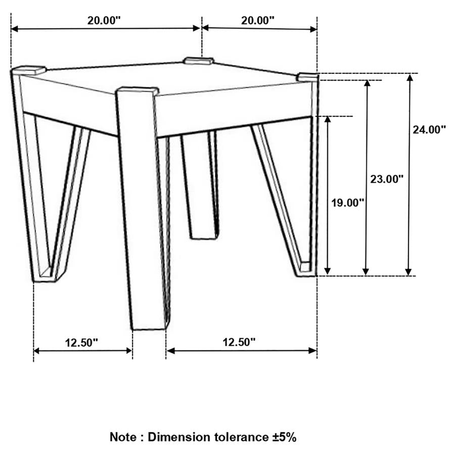 Winston Brown End Table - MyWaynesHome #