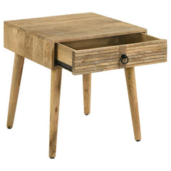 Zabel Brown End Table - MyWaynesHome #