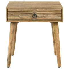 Zabel Brown End Table - MyWaynesHome #