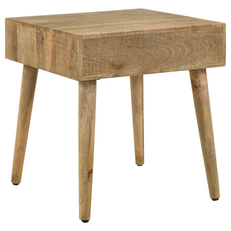 Zabel Brown End Table - MyWaynesHome #