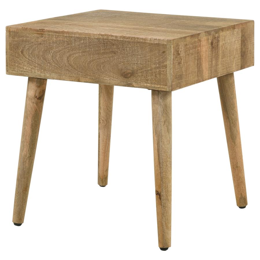 Zabel Brown End Table - MyWaynesHome #