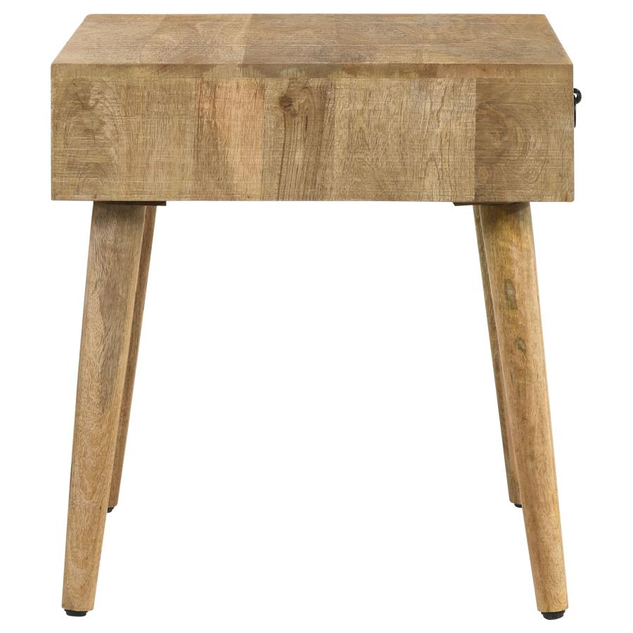Zabel Brown End Table - MyWaynesHome #