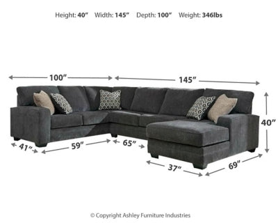Tracling 3-Piece Sectional with Chaise - MyWaynesHome #
