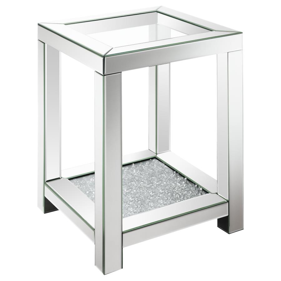 Valentina Silver End Table - MyWaynesHome #