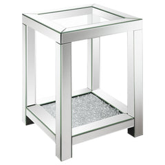 Valentina Silver End Table - MyWaynesHome #