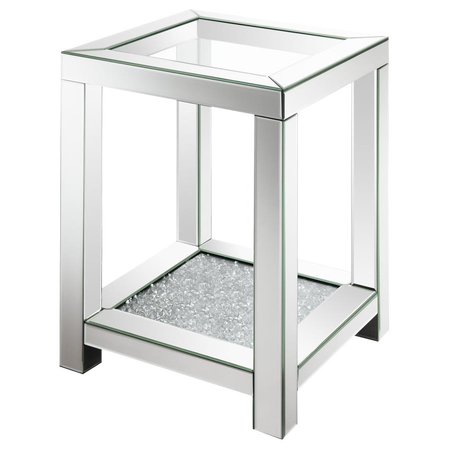 Valentina Silver End Table - MyWaynesHome #