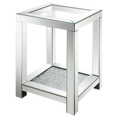 Valentina Silver End Table - MyWaynesHome #