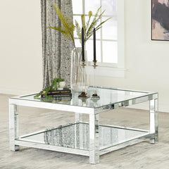 Valentina Silver Coffee Table - MyWaynesHome #