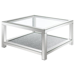 Valentina Silver Coffee Table - MyWaynesHome #