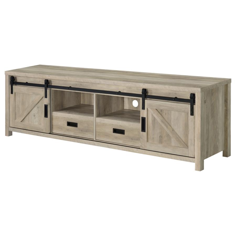 Madra Brown 79" Tv Stand - MyWaynesHome #