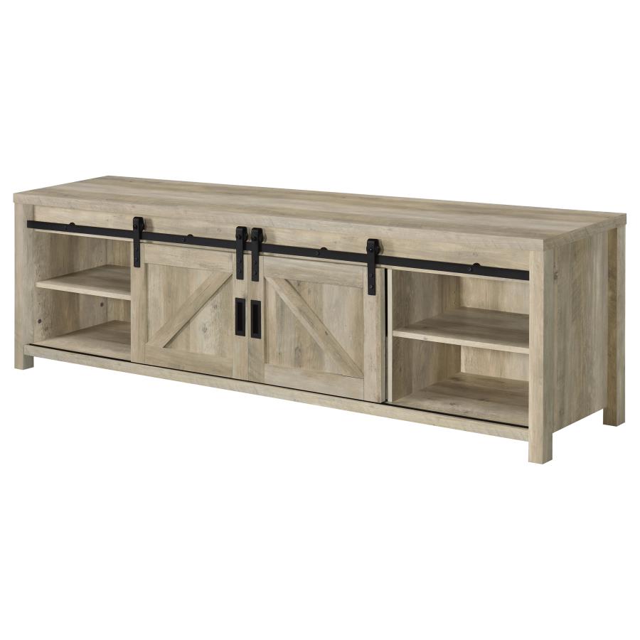 Madra Brown 79" Tv Stand - MyWaynesHome #