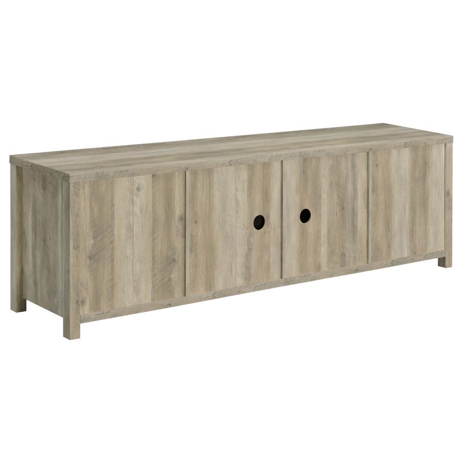 Madra Brown 79" Tv Stand - MyWaynesHome #