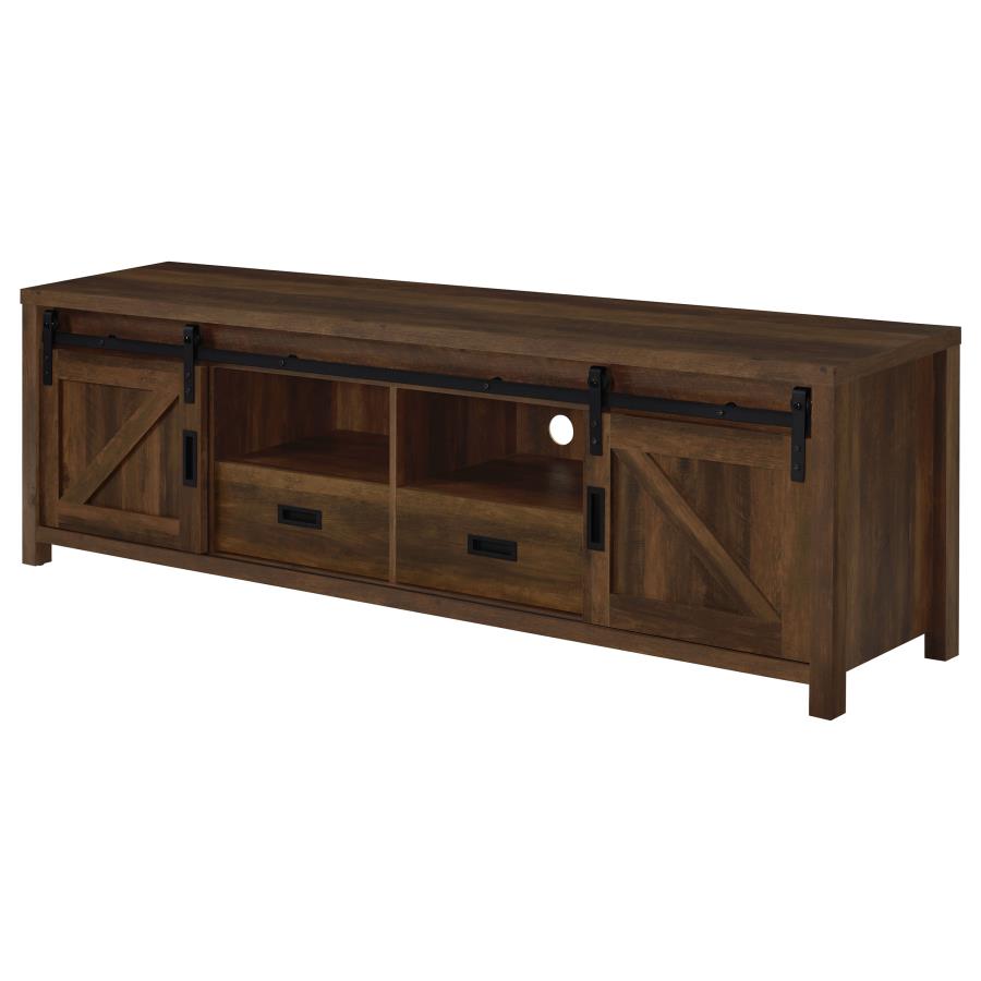 Madra Brown 79" Tv Stand - MyWaynesHome #