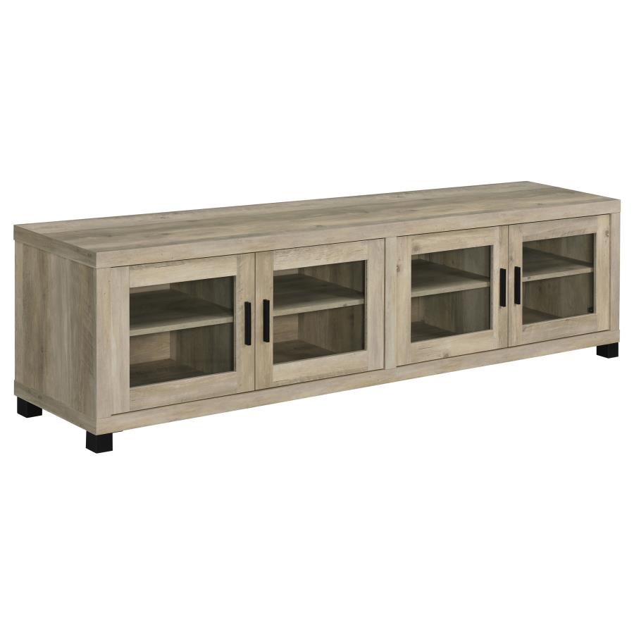 Sachin Brown 3 Pc Entertainment Center - MyWaynesHome #