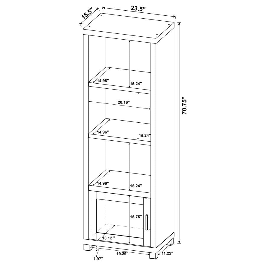 Sachin Brown 3 Pc Entertainment Center - MyWaynesHome #