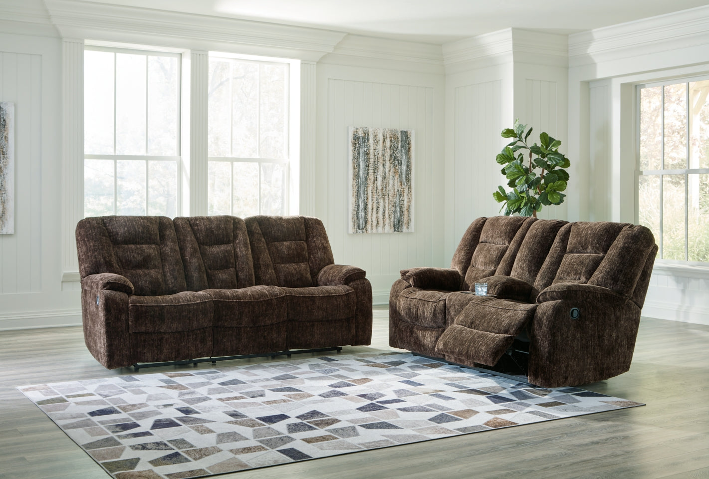 Soundwave Sofa and Loveseat - MyWaynesHome #