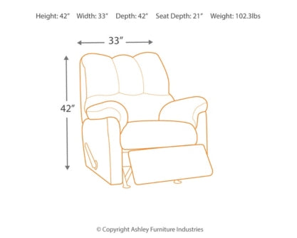 Darcy Recliner - MyWaynesHome #