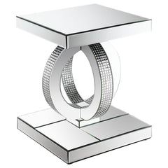 Breena Silver End Table - MyWaynesHome #