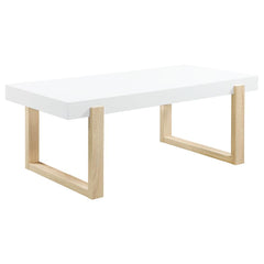 Pala White Coffee Table - MyWaynesHome #