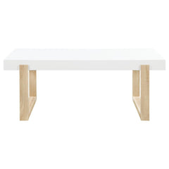 Pala White Coffee Table - MyWaynesHome #